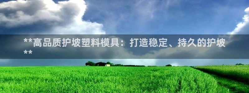 太阳集团官网导航首页：**高品质护坡塑料模具：打造稳定、持久的护坡
**