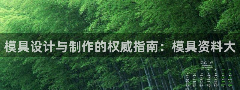 太阳集团是一家什么公司：模具设计与制作的权威指南：模具资料大